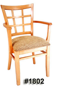 Latticeback Arm chair #1802