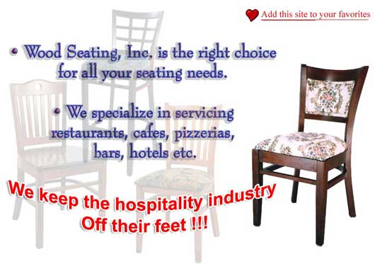 restaurant chairs, wood seating